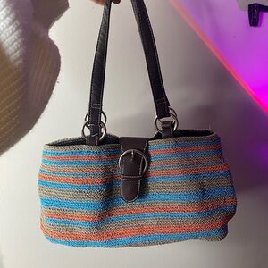 Striped Multicolor Purse